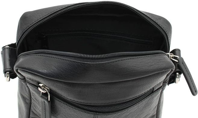 Сумка мужская кожаная Visconti S7 Messenger Bag A5 Black