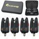 Набір сигналізаторів GLADIATOR BL1518 4+1 Black з пейджером+BLUETOOTH