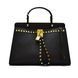 Женская кожаная сумка Italian fabric bags 8988-5 black