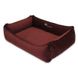 Лежак для собак и котов Sweet Dreams Velour Bordo S - 70x50x22см