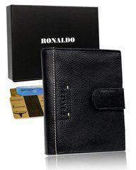 Гаманець чоловічий шкіряний RONALDO N4L-TP-RON-1595 Чорний