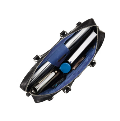 Сумка мужская кожаная Visconti ML50 Carl BLK черная