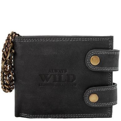 Кошелек мужской кожаный ALWAYS WILD N2900-BIC-8922 черный