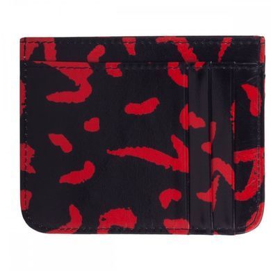 Кардхолдер кожаный Smith & Canova 28650 (Black-Red)