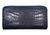 Кошелек женский кожаный Italian fabric bags 2451 dark blue