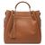 Жіноча шкіряна сумка Italian fabric bags 1248 brown