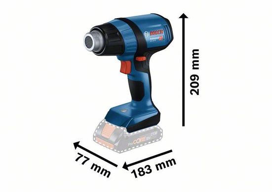 Акумуляторна термоповітродувка Bosch GHG 18V-50 (06012A6500)