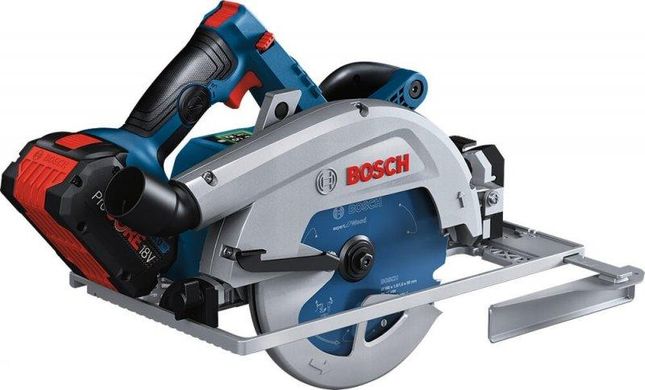 Акумуляторна циркулярна пилка Bosch GKS 18V-68 GC Professional у L-Boxx 238 з пиляльним диском Expert for Wood