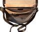Мужская кожаная сумка-мессенджер Italian fabric bags 1034 Dark Brown