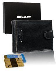 Гаманець чоловічий шкіряний RONALDO N992L-NAD-RON-1533 Чорний