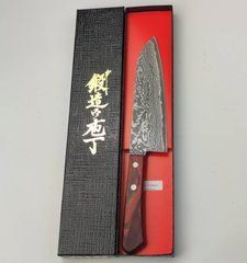 Ніж кухонний Santoku Damascus HSS R2 63 HRC (4582243650380)