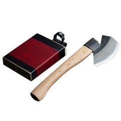 Сокира Eda Yamagata Mountain type 38 см, лезо 60 HRC, Shirogami #2 - 140 мм, 0.5 kg, Honmamon