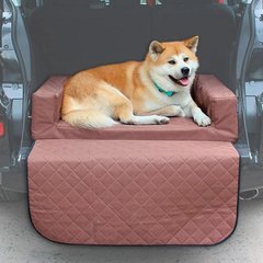 Лежак для Собак в машину Elegant Chocolate влагостойкий 90х70х20см
