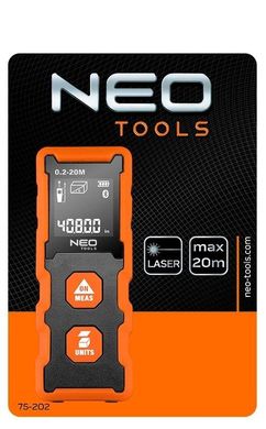 Neo Tools Лазерний далекомір, робочий діапазон 0.2 — 20 м