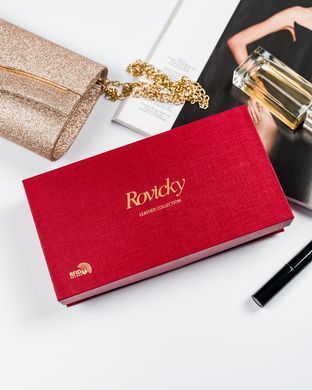 Гаманець жіночий шкіряний ROVICKY 8801-SBRN-3625 червоний