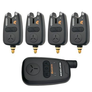 Набір сигналізаторів GLADIATOR RF298 4+1 Black з пейджером