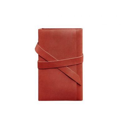 Женский кожаный блокнот (Софт-бук) 1.0 коралловый