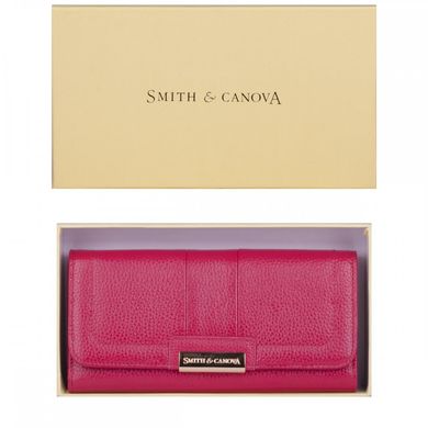 Кошелек женский кожаный Smith & Canova 28536 Haxey (Fuchsia)