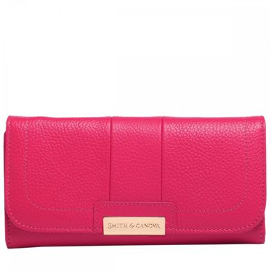 Кошелек женский кожаный Smith & Canova 28536 Haxey (Fuchsia)