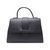 Женская кожаная сумка Italian fabric bags 2304 black