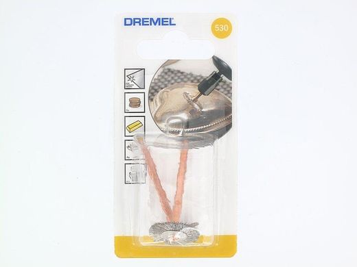 Щітка з неіржавіючої сталі Dremel, 19 мм (530)