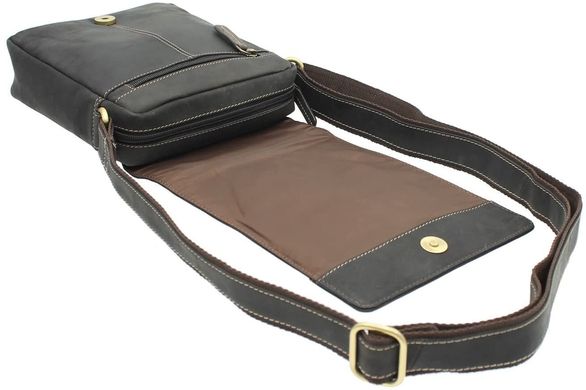 Сумка чоловіча шкіряна Visconti S7 Messenger Bag A5 Oil Brown