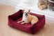 Лежак для собак та котів Sweet Dreams Velour Bordo L - 90х60х25см