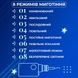 Гірлянда штора 3х0,7 м Зірки на 108 LED лампочок світлодіодна 6 великих та 6 маленьких зірок 9В 8 режимів Жовтий 1733056Y
