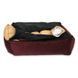 Лежак для собак та котів Sweet Dreams Velour Bordo L - 90х60х25см