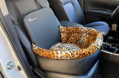 Автокресло для собак Luxury Leopard 40x40x20x45см