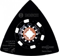 Шлифпластина Bosch AVZ 90 RT4, 90 мм, зерно. 40 (2608662906)