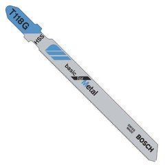 Полотно для лобзика Bosch (2608631012) T118 G 100 мм, HSS 5 шт