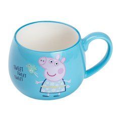 Кружка Peppa Pig фарфоровая 400 мл синяя HP-15-14