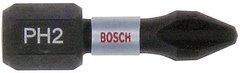 Біта хрестоподібна Bosch Impact Control PH2x25 мм, 10 шт (2607002803)