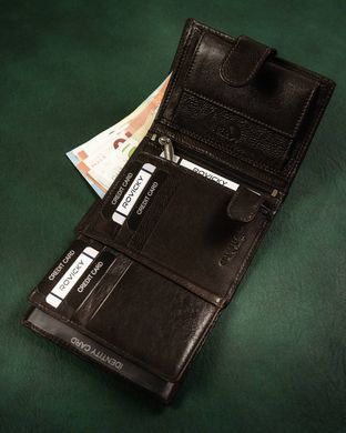 Кошелек мужской кожаный ROVICKY N4L-CMC-2608 коричневый