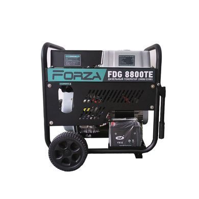 Генератор дизельный FORZA FDG8800TE 6.0/6.5 кВт 220/380В с электрозапуском