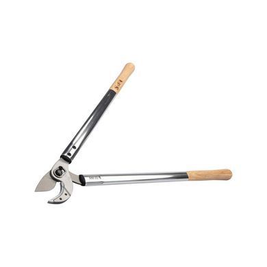 Сучкорез (гилкорез) с наковальней LOWE Natural Series N22.065, 65 см, срез 45 мм, деревянные ручки из ясеня