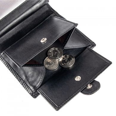 Гаманець чоловічий шкіряний Ashwood 1246 VT BLK чорний