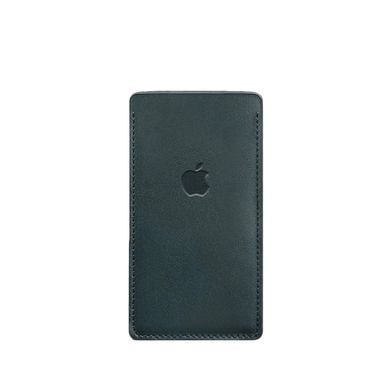 Шкіряний чохол для iPhone 13 Зелений Краст, Зелений
