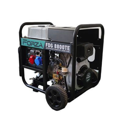Генератор дизельный FORZA FDG8800TE 6.0/6.5 кВт 220/380В с электрозапуском