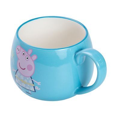 Кружка Peppa Pig фарфоровая 400 мл синяя HP-15-14
