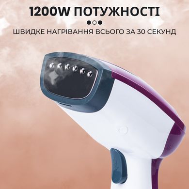 Ручний відпарювач для одягу SOKANY 250 мл Фіолетовий Lugi AJ2205V