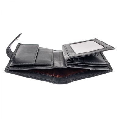Гаманець чоловічий шкіряний Ashwood 1246 VT BLK чорний