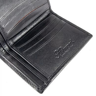 Гаманець чоловічий шкіряний Ashwood 1246 VT BLK чорний