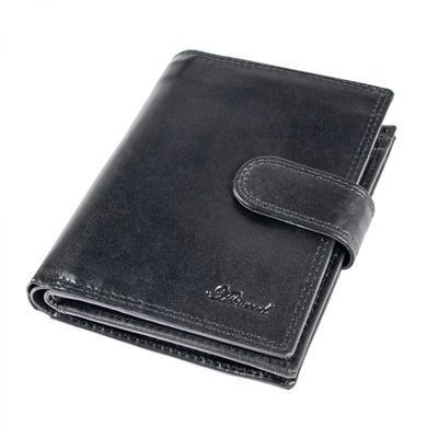 Гаманець чоловічий шкіряний Ashwood 1246 VT BLK чорний