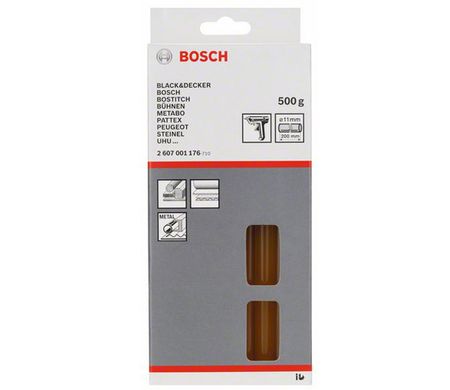 Клейові стрижні Bosch 200 мм 500 г (жовтий)
