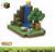 Магнітний конструктор Minecraft Водоспад на 128 кубиків, Разноцветный