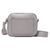 Женская кожаная сумка кросс-боди Italian fabric bags 2364 gray