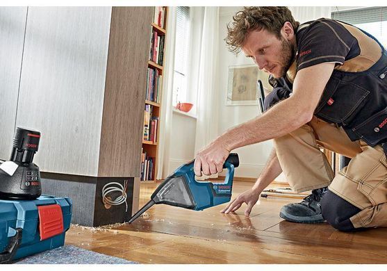 Аккумуляторный пылесос Bosch Professional GAS 12V, без акб и з/у (06019E3000)