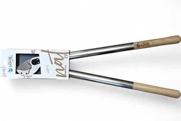 Сучкорез (гилкорез) с наковальней LOWE Natural Series N22.065, 65 см, срез 45 мм, деревянные ручки из ясеня